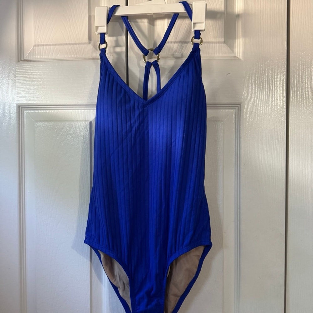 Kona Sol Blue Women's One Piece Swimsuit